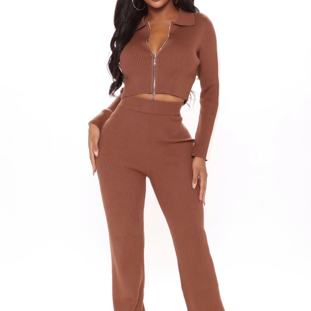 Fashion Nova Sweater Pant Set